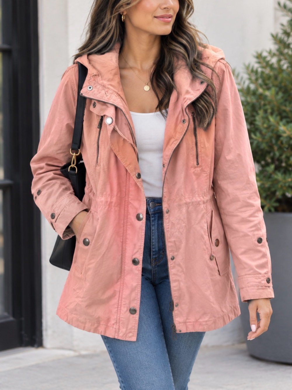 Mexx "Amsterdam" Hooded Utility Parka Jacket
